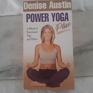 Vintage VHS Tape Power of Yoga by Denise Austin